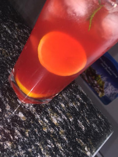 A picture of Homemade Tropicana lemonade.