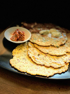 A picture of Bajra dhapate/ Pearl millets flat bread.