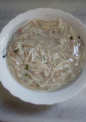صورة لوصفة شوربة شعيرية