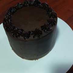 Foto principal de Torta con ganache de chocolate