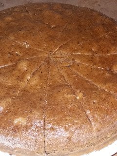 A picture of "WWN" CAKE (Whole Wheat Nuts Cake).