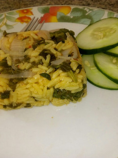 A picture of Simple Jollof rice with Alayyahu.