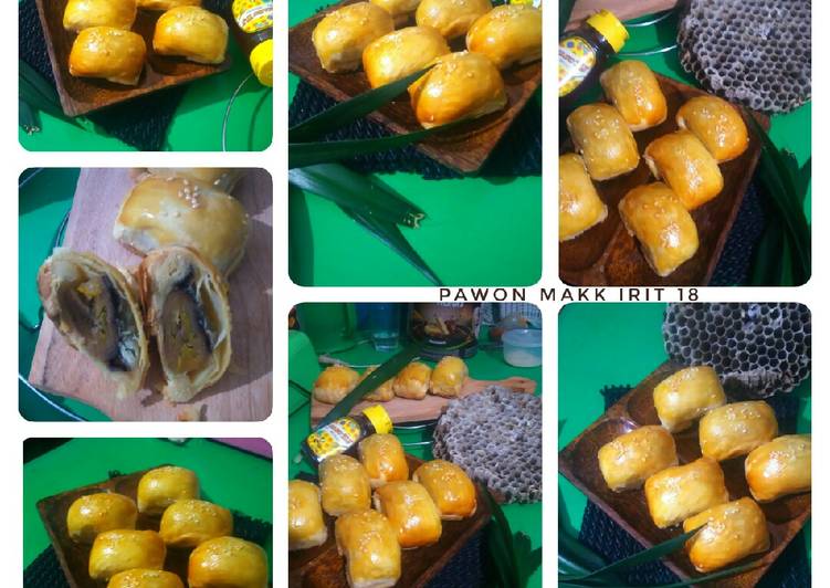 Resep: 🌻BOLEN 👉pisang 🍌🌰coklat no oven Irit Anti Gagal