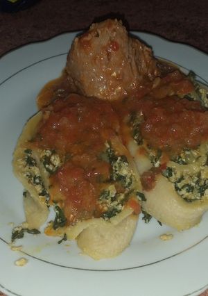 Una foto de Fideo Relleno 🤗