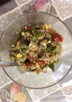 A picture of Quinoa salad.