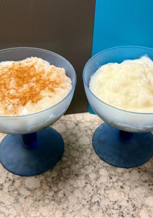 A picture of My Mom's Rice Pudding 🤗♥️🤗.