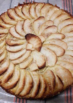 Una foto de Tarta de manzana