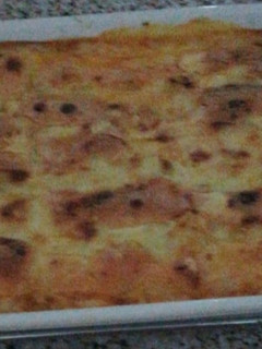 Una foto de Coliflor con bechamel en mambo