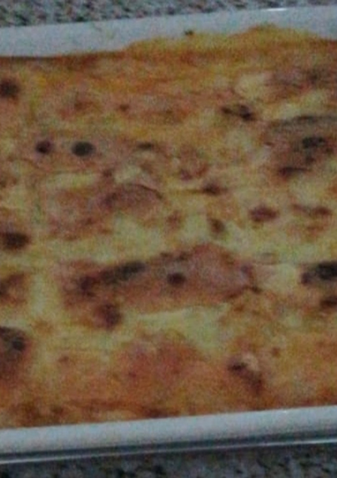 Una foto de Coliflor con bechamel en mambo
