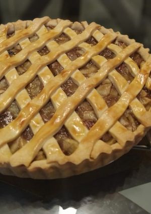 Una foto de Pie de Manzana