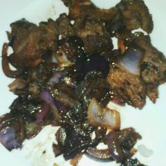 A picture of Fried pork.