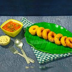 Medu Vada Recipe A picture of Medu Vada Recipe.