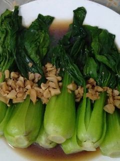 Foto resep Pakcoy Siram Bawang Putih