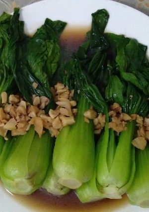 Foto resep Pakcoy Siram Bawang Putih