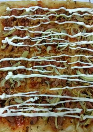 Foto resep Pizza praktis tanpa diuleni