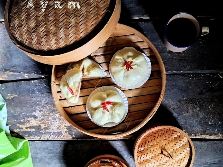 Langkah Gampang Menyiapkan Resep Bakpao Ayam yang Uenak Anti Ribet, Lezat
