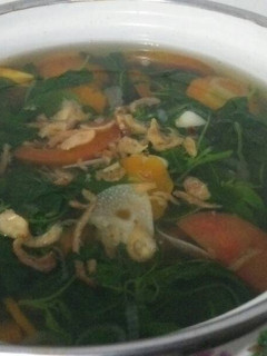 Foto resep Sayur bening bayam kemangi