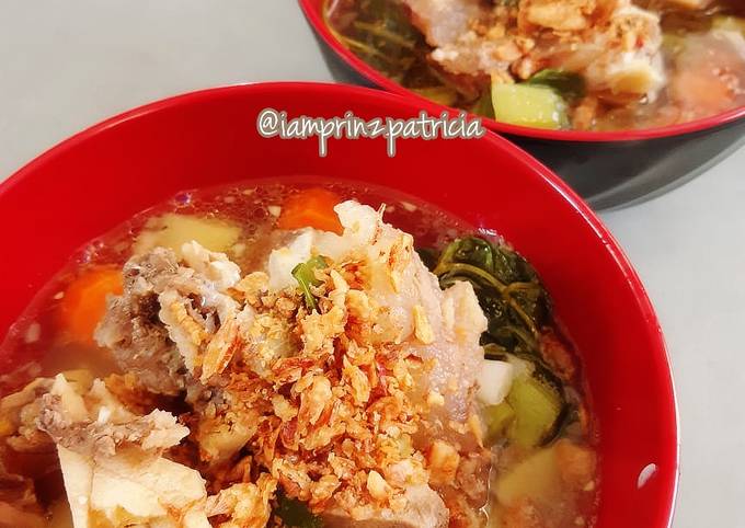 Resep Sup buntut Anti Gagal