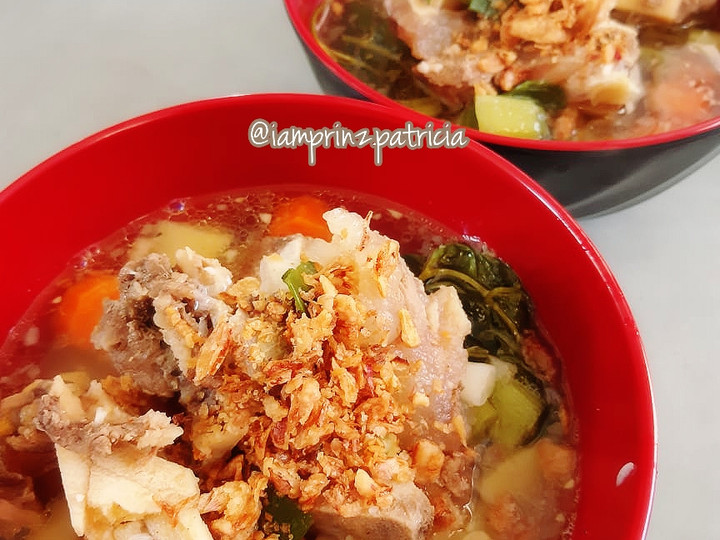 Resep Sup buntut Anti Gagal