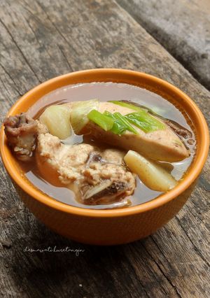 Foto resep Chicken Garlic Soup Ala Taiwan