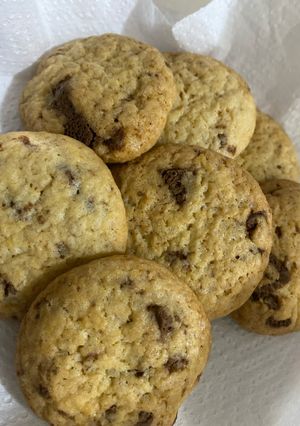 Una foto de Galletas con chips rapidísimas y delis!