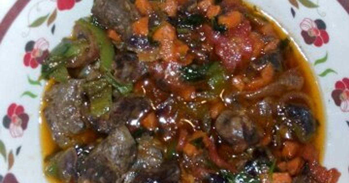 Liver stew Recipe by Grace Aholo Cookpad