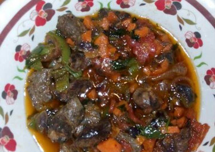 Step by Step Guide to Make Super Quick Homemade Liver stew