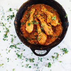 A picture of Lahori chicken.