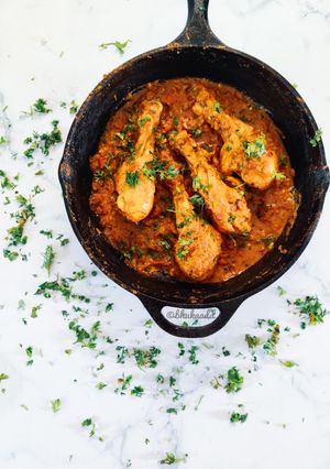 A picture of Lahori chicken.