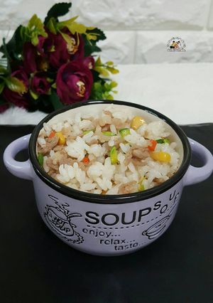 Hình của món Cơm Trộn Dinh Dưỡng Cho Bé.