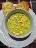 Puré de güisquil (chayote)