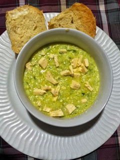Una foto de Puré de güisquil (chayote)
