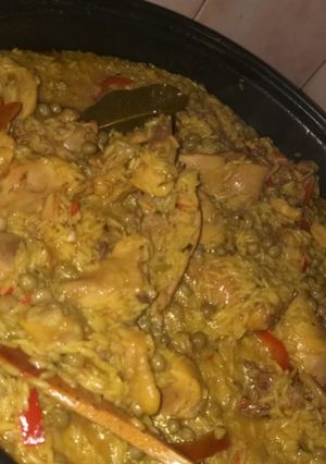 Una foto de Arroz con pollo