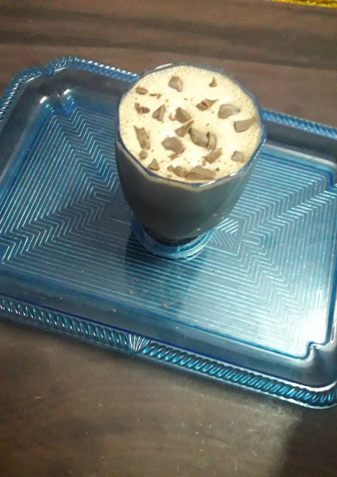 சாக்லேட்டி காபி மில்க் ஷேக்(Chocolate coffee milkshake recipe in tamil) செய்முறை முக்கிய புகைப்படம்