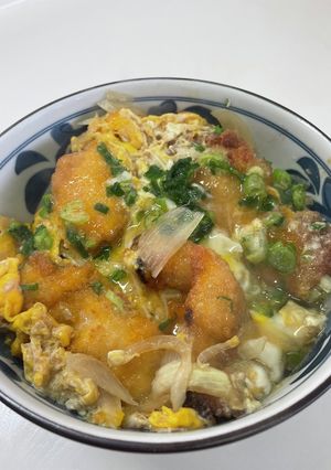 A picture of Chicken Katsu Donburi.