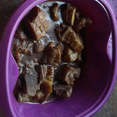 Pork stew A picture of Pork stew.