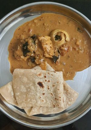 A picture of Fish stew.