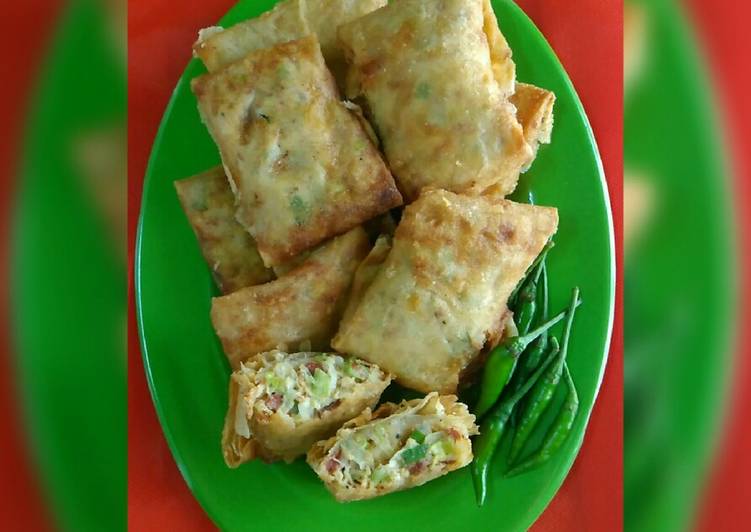 Martabak telur kulit lumpia