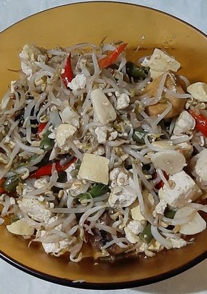 Foto resep Tumis Tauge, Kacang Panjang dan Tahu