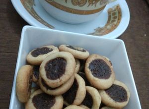 Foto resep Chocolate cookies (takaran sendok, no mixer, oven tangkring)
