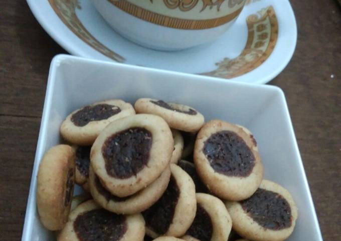 Chocolate cookies (takaran sendok, no mixer, oven tangkring)