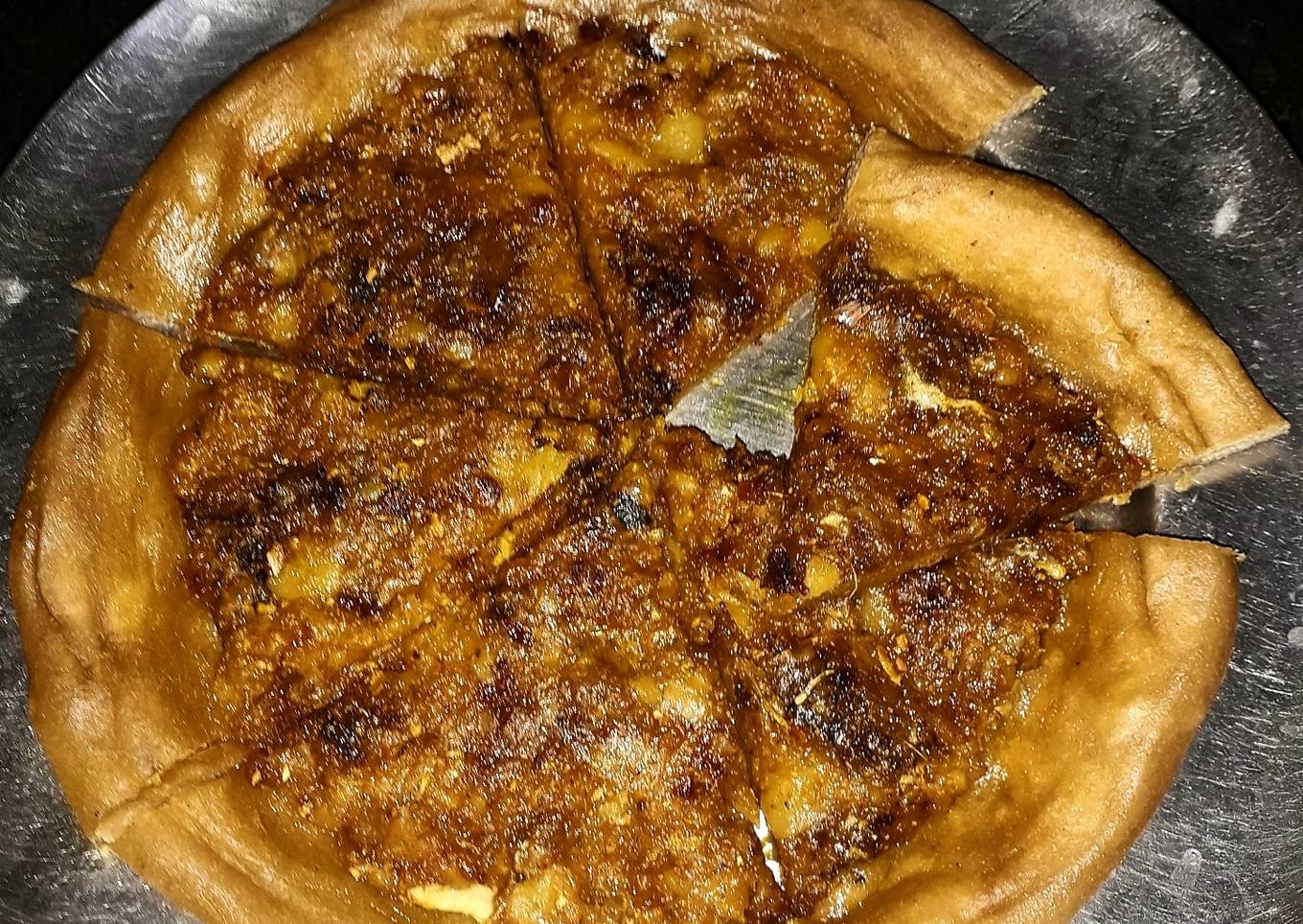 Mixed-Veg Pizza | Without Yeast and Baking Soda | Oven Baked