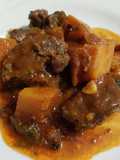 Carne de res con calabaza (uyama)