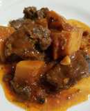 Carne de res con calabaza (uyama)