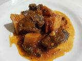 Carne de res con calabaza (uyama)