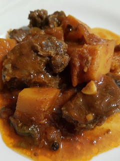Una foto de Carne de res con calabaza (uyama)