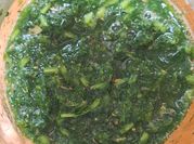 Una foto de chimichurri para asado
