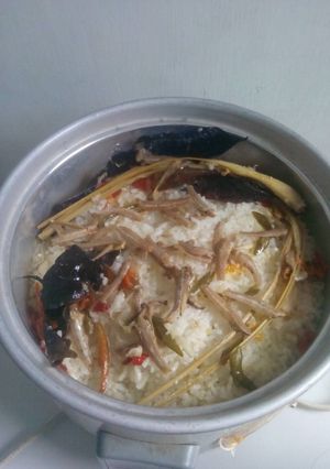 Foto resep Nasi liwet sunda rice cooker
