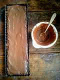 Brownie de GARBANZOS (extra-chocolatoso y naranjado)