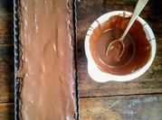 Una foto de brownies harina d garbanzo
